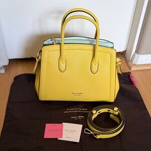 Kate Spade Yellow Medium Satchel